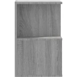 vidaXL Nachttisch Grau Sonoma 35x35x55 cm Holzwerkstoff