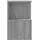 vidaXL Nachttisch Grau Sonoma 35x35x55 cm Holzwerkstoff