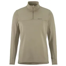 Craft Sport-Langarmshirt CORE Gain (Midlayer, Half-Zip) beige Herren