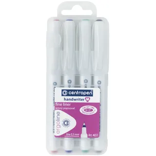 centropen Handwriter Feinliner, gemischt, 4651, 0,5 mm, sortiert, 246510401