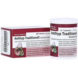 Schuck Gmbh Arzneimittelfabrik Antihyp Traditionell Schuck ebd Tabletten