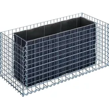 Gabiona Gabionen Hochbeet 120 x 50 x 50 cm