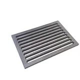 Fonderia Bongiovanni | Gusseisenrost | Kaminrost | Pelletofen | Grill Boden für Asche | cm 20 x 30 cm Code L
