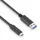 PureLink USB-C auf USB-A 1,5 m Schwarz