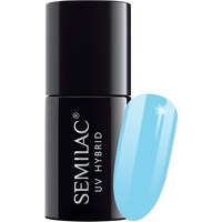 Semilac UV Nagellack 044 Intense Blue 7ml Kollektion Tropical Drinks