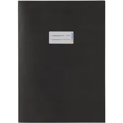HERMA Heftschoner Papier A4 schwarz, Schwarz, Papier, 214 mm, 300 mm, 1 Stück(e)
