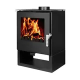 BRUNO® Kaminofen Bruno Vito | Schwarz | 5 kW - Schwarz