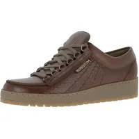 Mephisto Rainbow dunkelbrauner Leder Schnürhalbschuhe (Numeric_46) - 46 EU