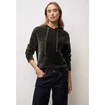 STREET ONE Kapuzenpullover Strick Braun 34