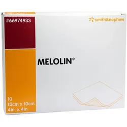 Melolin 10x10 cm Wundauflagen steril 10 St