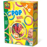 SES Creative Pop Perlen Bastelset mehrfarbig