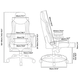 Arozzi Vernazza Gaming-Stuhl Rot