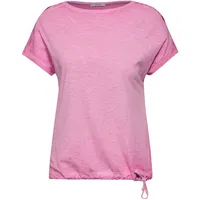 Cecil T-Shirt Knotendetail, für Damen, 15369 Bloomy pink, XXL