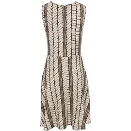 LASCANA Jerseykleid Shirtkleid Beige/Braun 46
