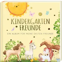 Paperish Verlag Kindergartenfreunde - PFERDE: ein Album für meine ersten Freunde (Freundebuch Kindergarten 3 Jahre) PAPERISH®