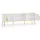 Feldmann-Wohnen Viterbo Lowboard 160x40x53cm Weiß/Gold Holz