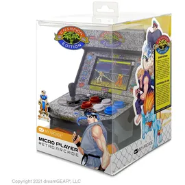 My Arcade Street Fighter II Micro Player 0 GB Schwarz + 2 Controller + Street Fighter V