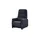Hukla Fernsehsessel Dean Mikrofaser 70 x 105 x 88 cm Schwarz elektrisch