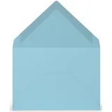 RÖSSLER 220707517 - Coloretti Briefumschläge, 80 g/m2, DIN C7, himmelblau, 5 Stück