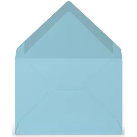 RÖSSLER 220707517 - Coloretti Briefumschläge, 80 g/m2, DIN C7, himmelblau, 5 Stück