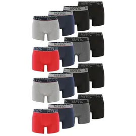 Phil & Co. Berlin Boxershorts unifarben blau S 2er Pack