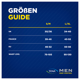 TENA MEN Active Fit Pants Plus L