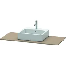 Duravit Konsole XSquare 80x55cm, Leinen, mit 1 Ausschnitt