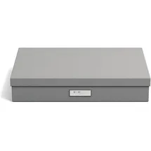 Bigso Box of Sweden SVERKER Aufbewahrungsbox A3 43,5 x 8,5 cm 1-tlg. grau