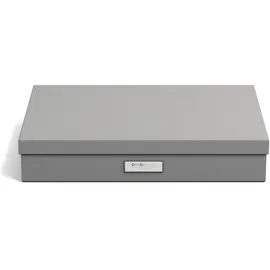 Bigso Box of Sweden SVERKER Aufbewahrungsbox A3 43,5 x 8,5 cm 1-tlg. grau