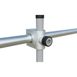 Doppler Balkonhalter Vario fix Maxi Aluminium Silber