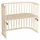 babybay Original Beistellbett beige lackiert