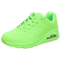 SKECHERS Uno Night Shades neon green durabuck 36,5