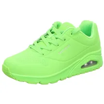 SKECHERS Uno Night Shades neon green durabuck 36,5