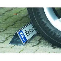 Parkbegrenzung für Parkplatzschild Stahl verzinkt