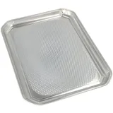 Papstar Starpak 3 Servierplatten, Alu eckig 35 cm