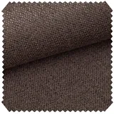 novely® Stoff KARBEN - Scandi Chic Wolliger Möbelstoff Leinen-Optik, Ultraweich, Robust, Pflegeleicht, Meterware, 1lfm braun