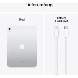 Apple iPad 10,9" (10. Generation 2022) 256 GB Wi-Fi silber