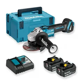 Makita DGA504RMJ inkl. 2 x 4,0 Ah + Makpac Gr. 3