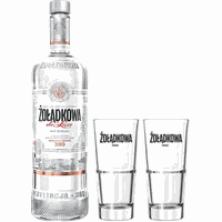 Zoladkowa de Luxe Vodka 1,0 l + 2 Gläser