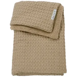 Meyco Baby Waffle Tog 2.0 75x100 Cm Minikrippendecke - Taupe - One Size