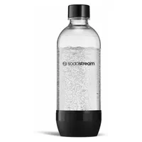 Sodastream 1l Wiederverwendbare Flasche Schwarz/Transparent