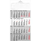 Adina 2026 Adina Wandkalender Viermonatskalender mit Tagesanzeiger 60x30cm