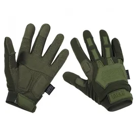Max Fuchs MFH - Max Fuchs Tactical Handschuhe Action oliv, Größe S/7