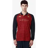 Kappa FC Versailles Drittes Langarm-T-Shirt 2024/25 Rot/Blau Dk/Gold Herren Gr. 2XL