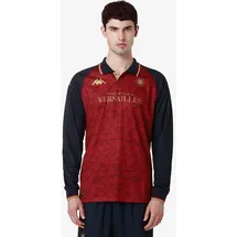 Kappa FC Versailles Drittes Langarm-T-Shirt 2024/25 Rot/Blau Dk/Gold Herren Gr. 2XL
