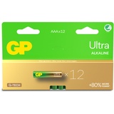 GP Ultra Alkaline AAA/LR03 12-pack