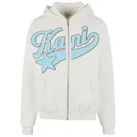 Karl Kani Star Logo Os Full Zip Hoodie -