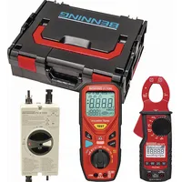 Benning Gerätetester-Set PV 1000 SET PV 1-1+ Set: SUN 2, USB-Soft, Funk LxBxHmm