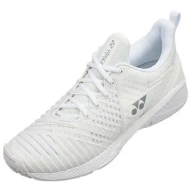 Yonex Power Cushion Sonicage 3 Allcourt-schuhe - White / Silver - EU 40