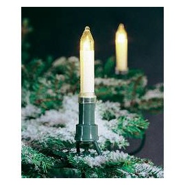 Konstsmide 2012-000 Weihnachtsbaum-Beleuchtung Außen netzbetrieben Anzahl Leuchtmittel 25 klare Birnen / grünes Kabel